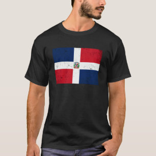 Camiseta Gráfico da Bandeira da República Dominicana para H