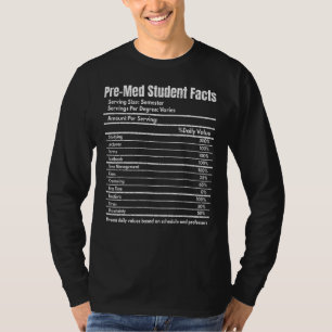 Camiseta Gráfico da Faculdade de Medicina do Estudante Pré-