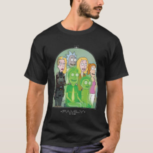 Camiseta Gráfico da Família de rick e Morty
