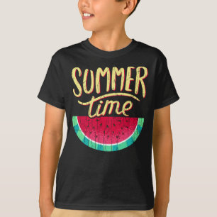 Camiseta Gráfico da Fruta de Verão, Funny Watermelon