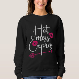 Camiseta Gráfico da Mãe da Hot Mess Express
