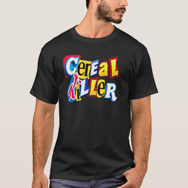 Camiseta Gráfico Da Matadora De Cereais Para Os Amantes De  (Frente)