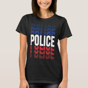 Camiseta Gráfico da polícia polícia
