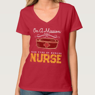 Camiseta Gráfico da Semana da Enfermagem de Enfermeira de S