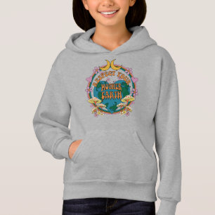 Camiseta Gráfico da Terra-Mãe Retro dos anos 70