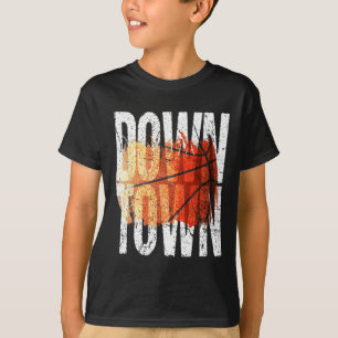 Camiseta Gráfico de 3 pontos de basquetebol com tiro - Cent