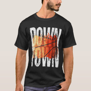 Camiseta Gráfico de 3 pontos de basquetebol com tiro - Cent