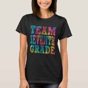 Camiseta Gráfico De 7 Da Equipe Bonita De Volta Para O Cora