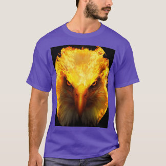 Camiseta Gráfico de águia-ouro