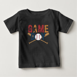 Camiseta Gráfico de Baseball no Dia do Jogo