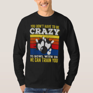 Camiseta Gráfico De boliches Para Boliches De Mulheres E Ho