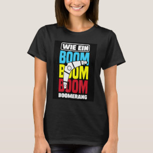 Camiseta Gráfico de Bumerangue Jogador de Bumerangue Lançam