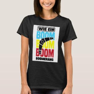 Camiseta Gráfico de Bumerangue Jogador de Bumerangue Lançam