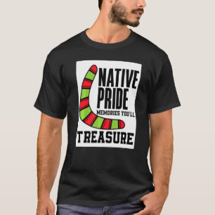 Camiseta Gráfico de Bumerangue Jogador de Bumerangue Lançam