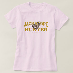 Camiseta Gráfico de caçadores de Jackalope americano