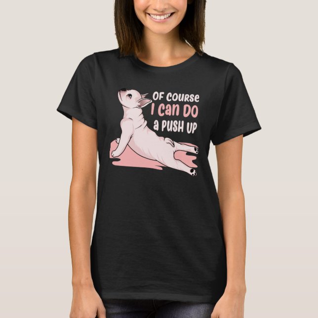 Camiseta Gráfico de Cão Engraçado, Cotoso Positivo (Frente)