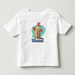 Camiseta Gráfico de Caractere Ortográfico de Weasel