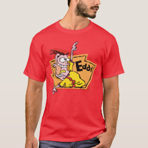 Camiseta Gráfico de Caracteres Eddy