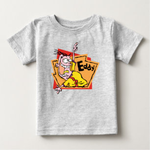 Camiseta Gráfico de Caracteres Eddy
