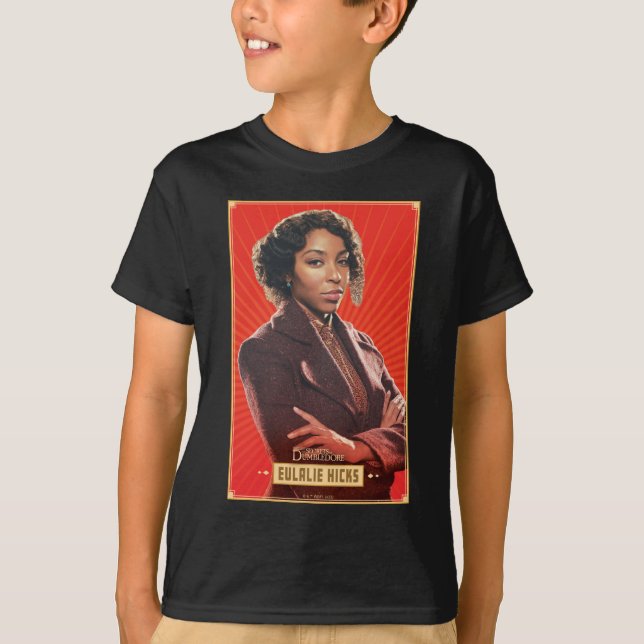 Camiseta Gráfico de Caracteres Eulalie Hicks (Frente)