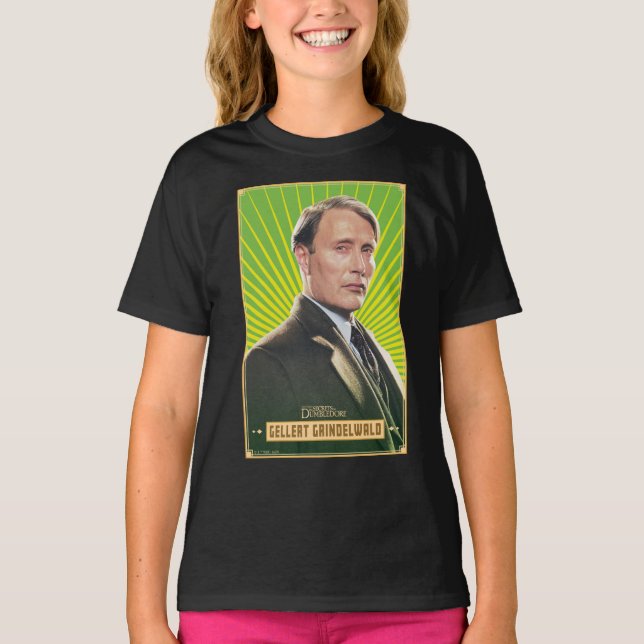 Camiseta Gráfico de Caracteres Grindelwald do Gellert (Frente)