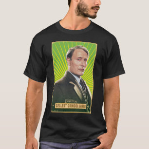 Camiseta Gráfico de Caracteres Grindelwald do Gellert