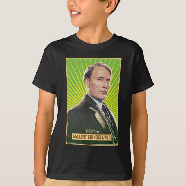 Camiseta Gráfico de Caracteres Grindelwald do Gellert (Frente)