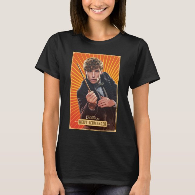 Camiseta Gráfico de Caracteres Newt Scamander (Frente)