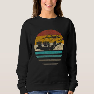 Camiseta Gráfico de Carros Ultramarinos Retro Vintage - Mul