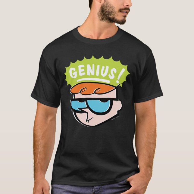 Camiseta Gráfico de Chamada Dexter "Genius" (Frente)