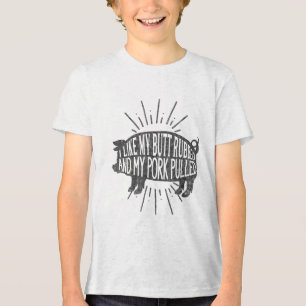 Camiseta Gráfico De Churrasco Engraçado Eu Gosto Do Meu Bum