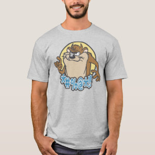 Camiseta Gráfico de Círculo Expletivo TAZ™