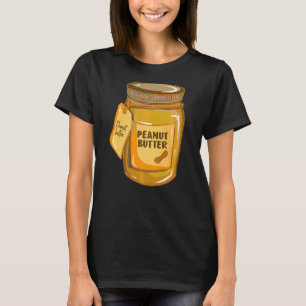 Camiseta Gráfico de Comidas de gelatina com a manteiga de a