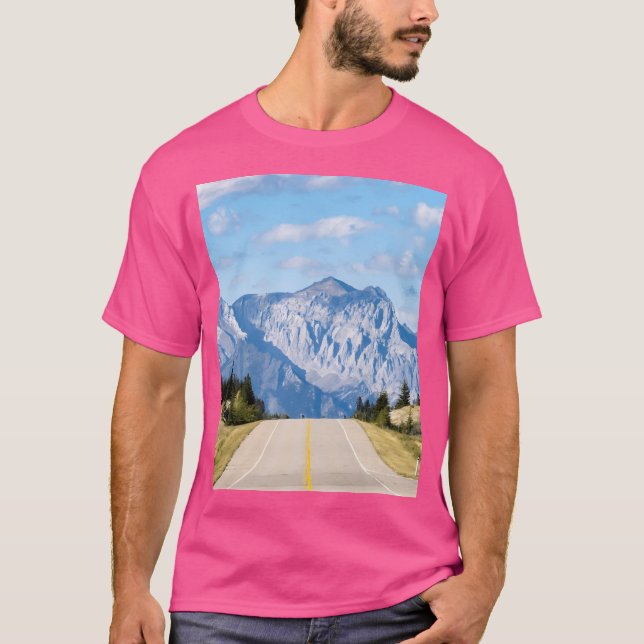 Camiseta Gráfico de Cordilheiras (Frente)