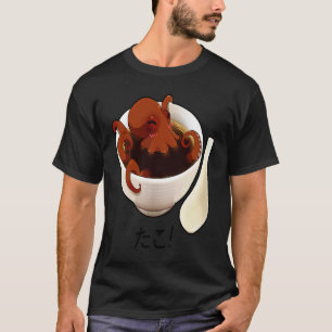 Camiseta Gráfico de Cuta de Sopa de Octopus