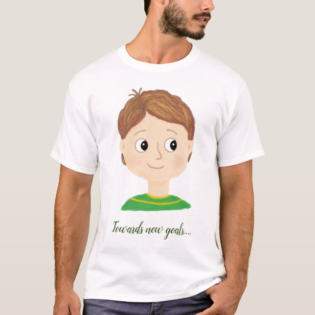 Camiseta Gráfico de Emoções de Meus Sentimentos (Frente)