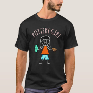 Camiseta Gráfico de Esculturas Cerâmicas de Artista Clay de