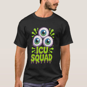 Camiseta Gráfico de Fantasia de Halloween de Olho Engraçado