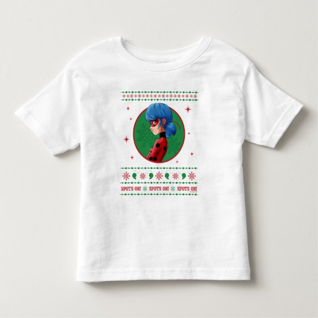 Camiseta Gráfico de Férias de Joia de Ladybug! (Frente)