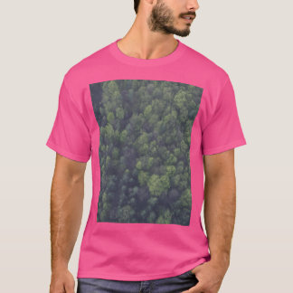 Camiseta Gráfico de Floresta Densa