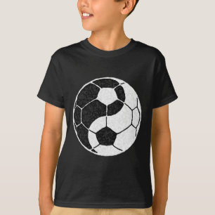 Camiseta Gráfico de Futebol Yin Yang para Homens Mulheres M