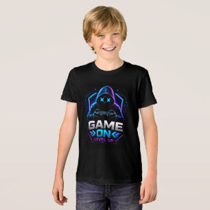 Camiseta ⚡ Gráfico de Gamer Futurista Para Jogadores Adoles