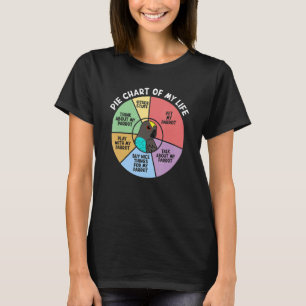 Camiseta Gráfico de Gravação de Pizza I Meyers Parrot