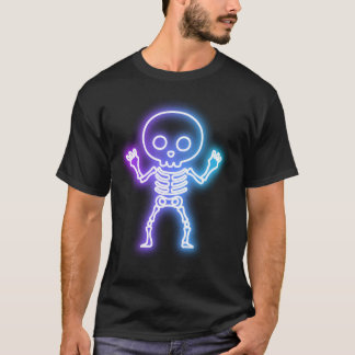 Camiseta Gráfico de Halloween do Fantasma do Fantasma do Es