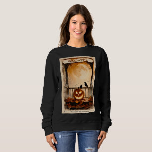 Camiseta Gráfico de Halloween - Estética de Poster de 1960