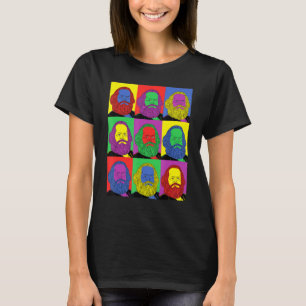 Camiseta Gráfico de História de Vintagem do Design de Arte 