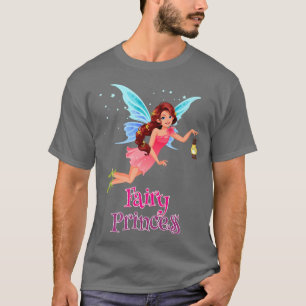 Camiseta Gráfico de Ilustração da Princesa Leitura Mais leg