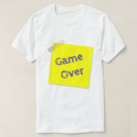 Gráfico de Jogador Engraçado Game Over