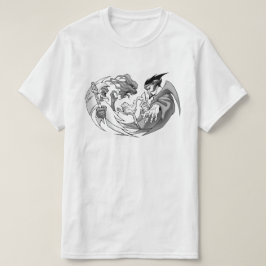 Camiseta Gráfico de Jogadores de Arte Duel Fantasy de Assis