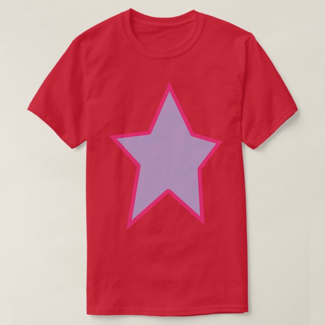 Camiseta Gráfico de linha de saída rosa lavanda (Frente do Design)